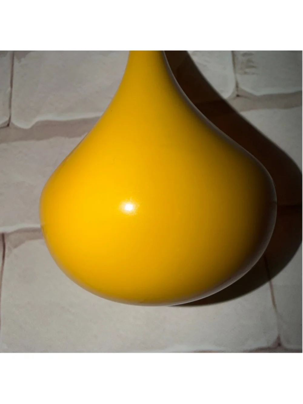 Vintage 1970s Hutzler 525 Melamine Ladle Mustard Yellow Retro MCM Kitchen